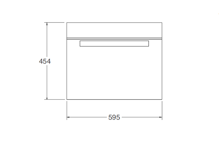 60x45cm microonde combinato, display lcd | Bertazzoni
