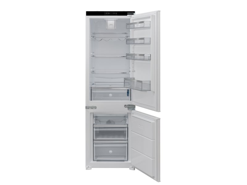60 cm frigorifero combinato da incasso H177, sliding door | Bertazzoni - Panel Ready