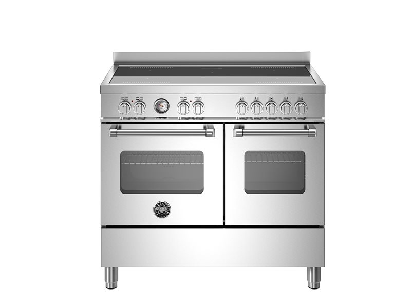 100 cm induction top electric double oven | Bertazzoni - Acciaio inox