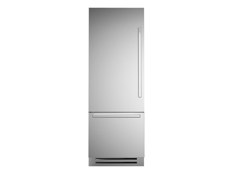 75 cm frigorifero ad incasso, panel installed apertura lato sinistro | Bertazzoni - Acciaio inox