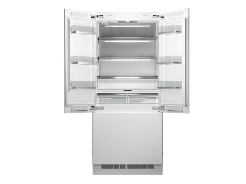90 cm frigorifero french door, panel ready con ice maker e dispenser d'acqua | Bertazzoni - Panel Ready