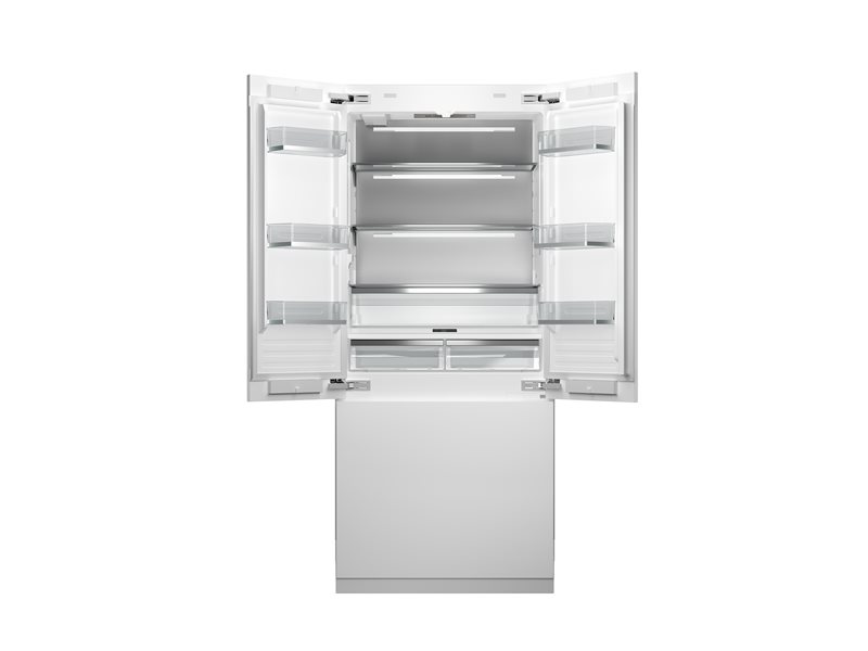 90 cm frigorifero french door panel ready con ice maker e dispenser d'acqua | Bertazzoni - Panel Ready