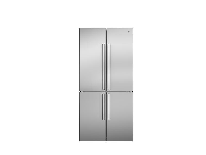 84 cm frigorifero cross door a libera installazione, acciaio inossidabile | Bertazzoni - Acciaio inox