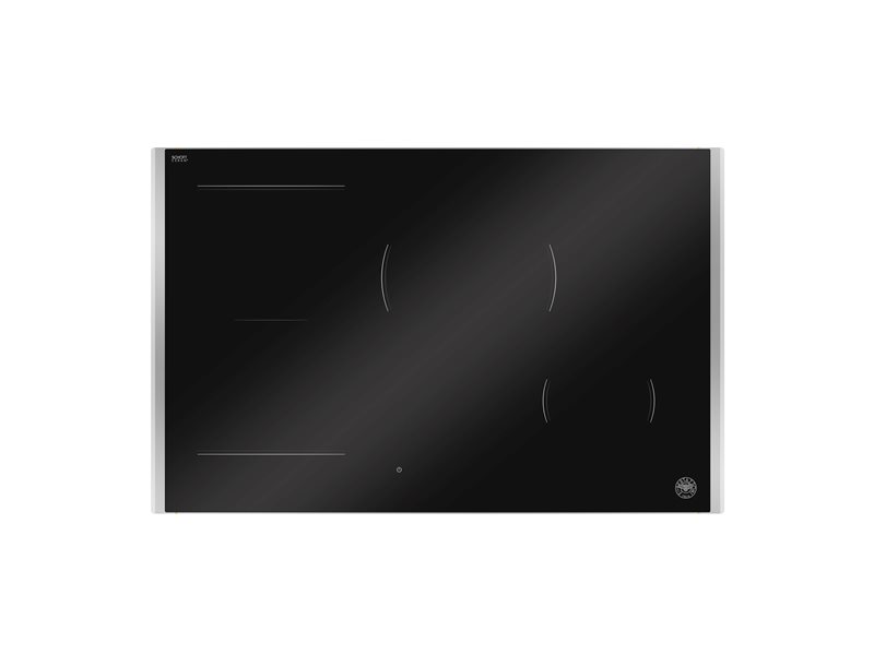 Piano Cottura A Induzione STARcharts Da Incasso 7200W, Nero Opaco: 4 Zone E Vetro Ceramico Italiano