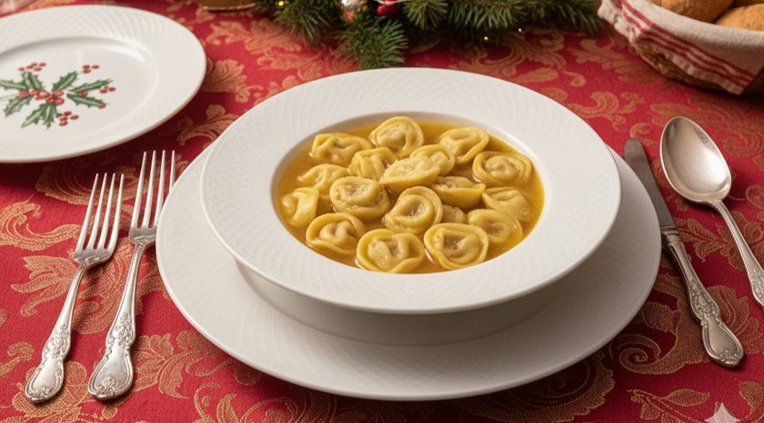 Cappelletti in brodo