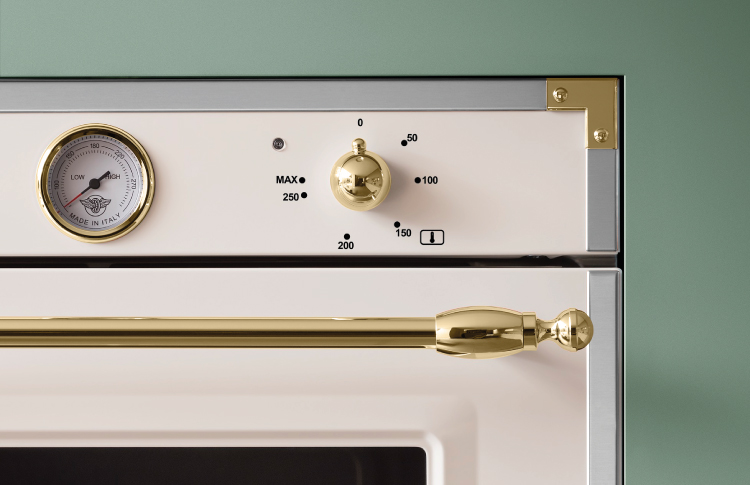 Scopri il forno della Serie Heritage 60 cm, ora nella nuova esclusiva finitura Oro!