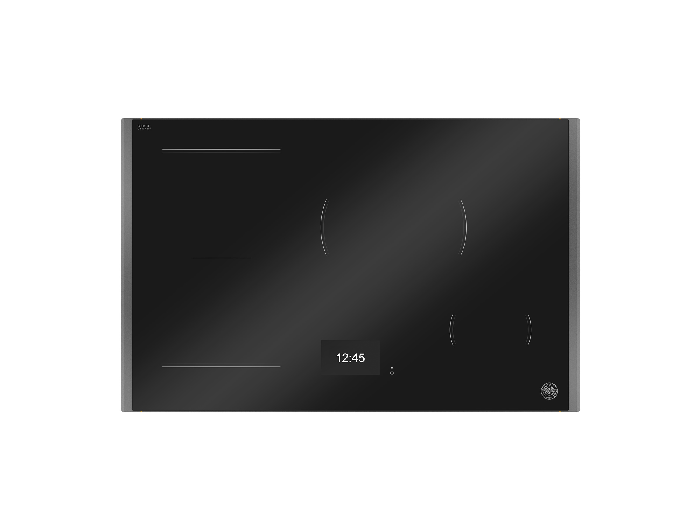 NOXTON Piano Cottura a Induzione 4 Fuochi, 6400W Piani Cottura Elettrici Domino Incasso, 60cm Piastra Induzione nero con Toccare, Sensore Sicurezza Bambini Blocco, 220 V-240 V, Vetro